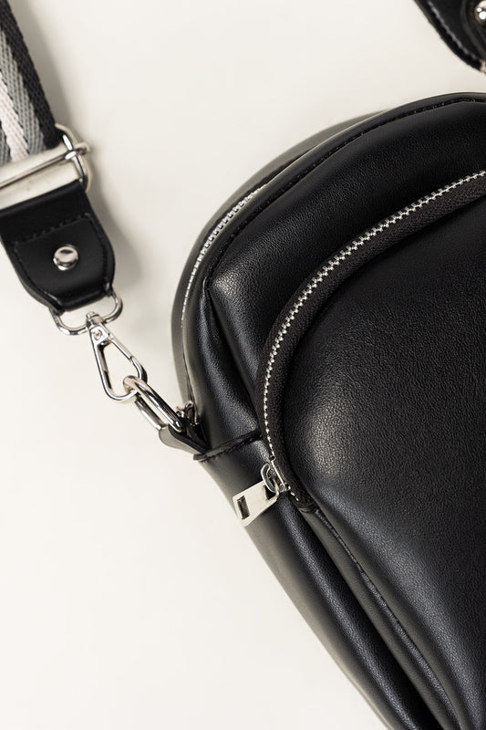 Black Cross Body Bag IBS-CBB25-005