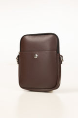Dark Brown Cross Body Bag IBS-CBB25-008