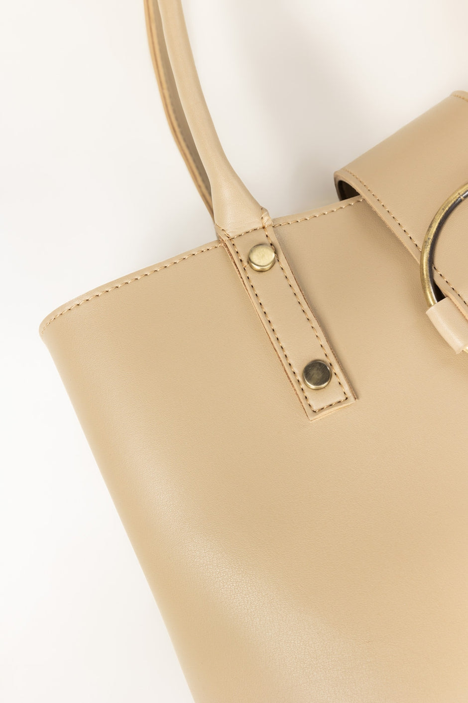 Beige Shoulder Bag