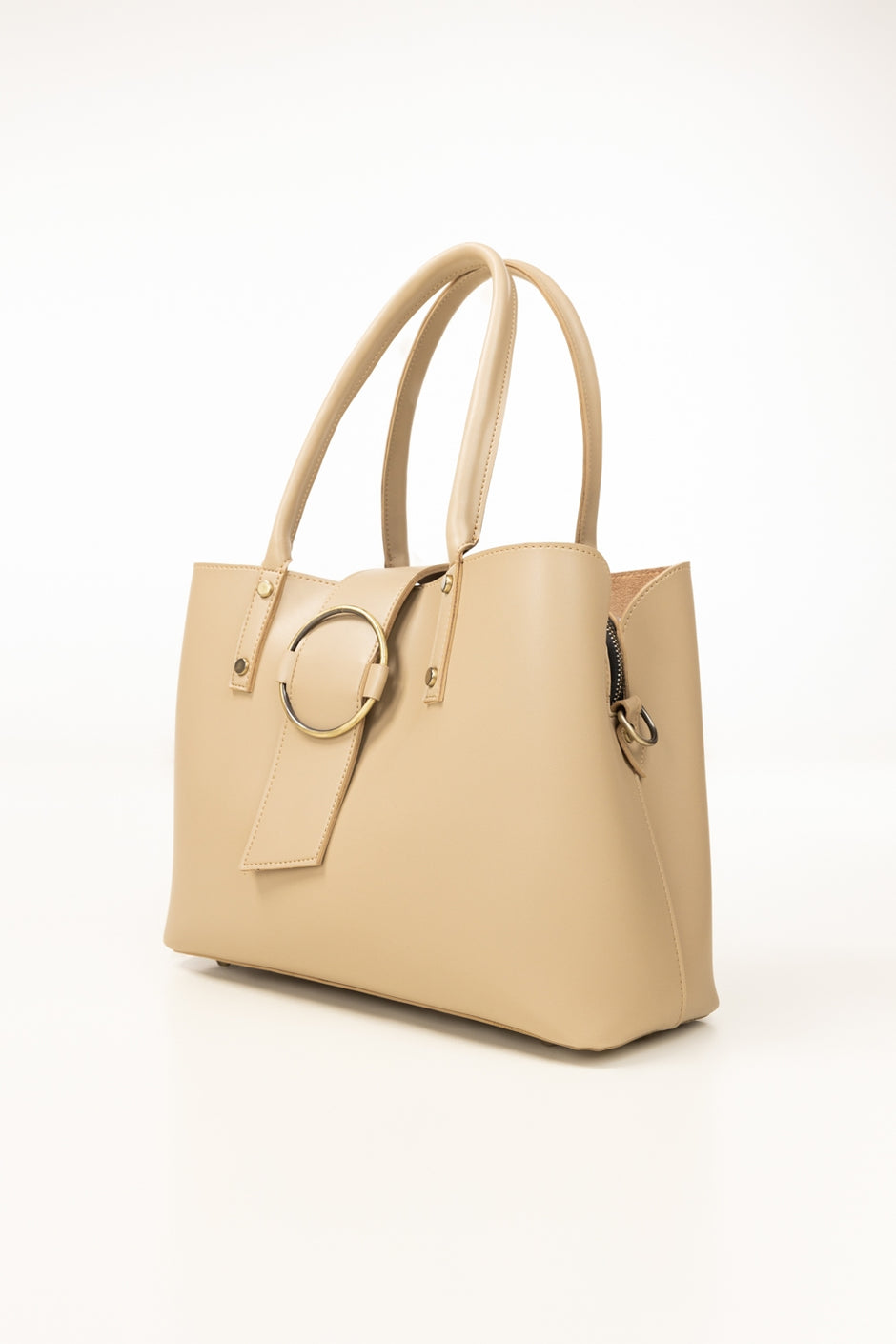 Beige Shoulder Bag