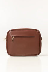 Brown Cross Body Wallet IBS-CBW25-008