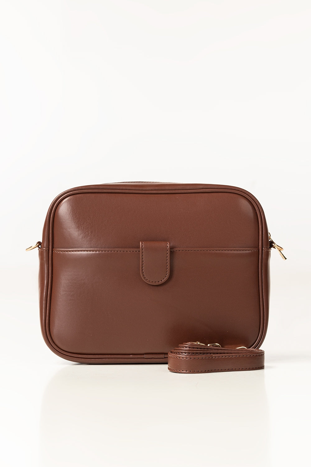 Brown Cross Body Wallet