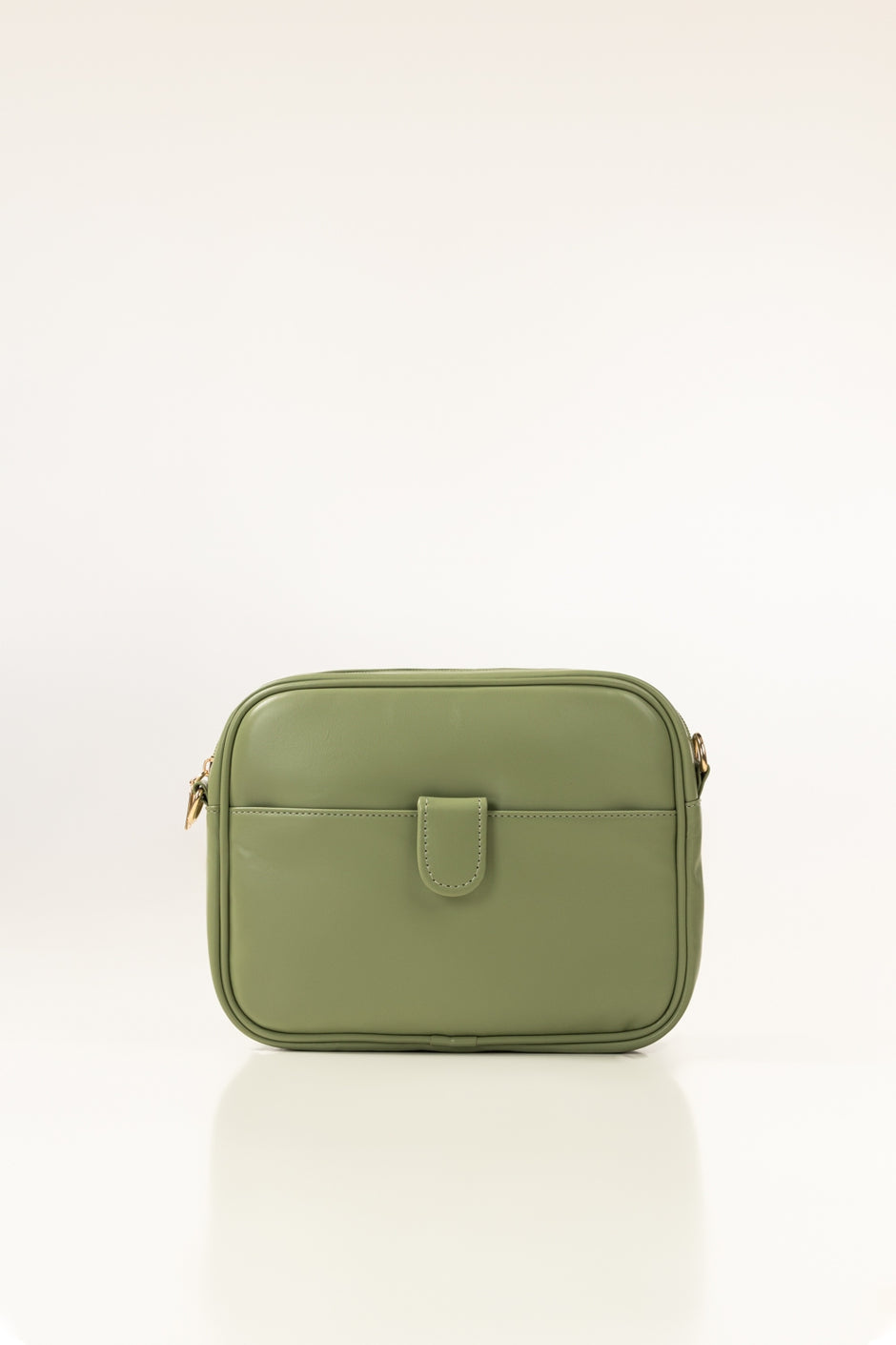 Olive Green Cross Body Wallet