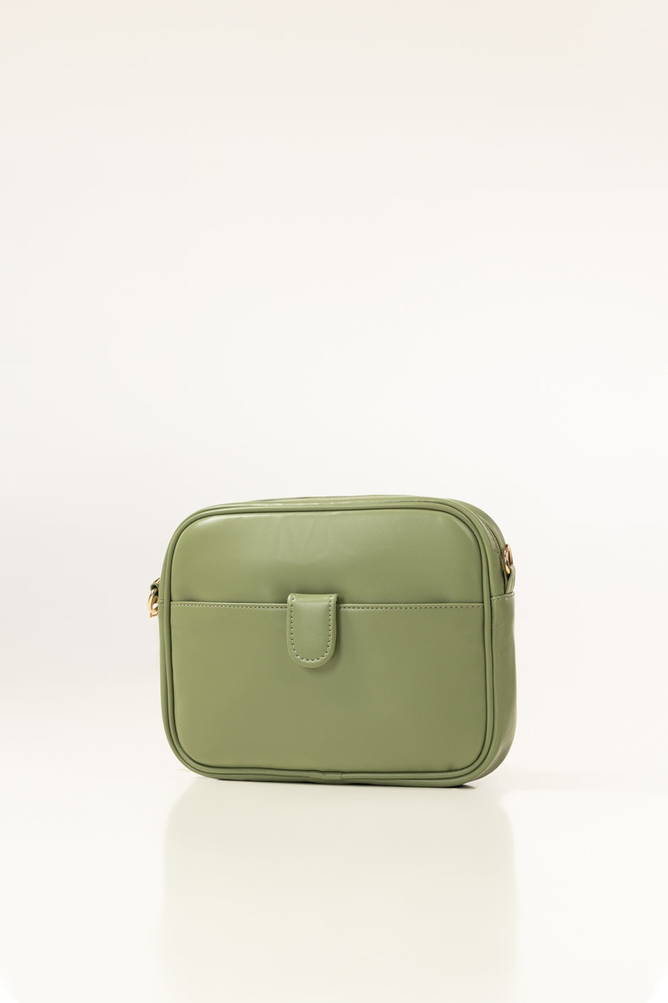 Olive Green Cross Body Wallet