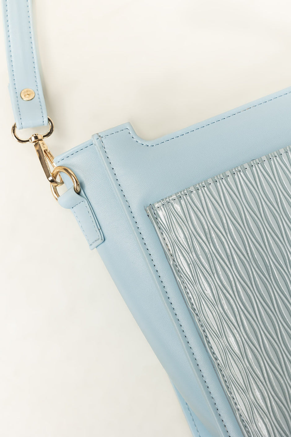 Sky Blue Shoulder Bag