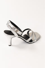 Women Silver Heels IFS-HLS25-011