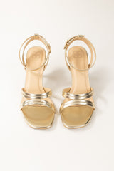 Women Golden Heels IFS-HLS25-012