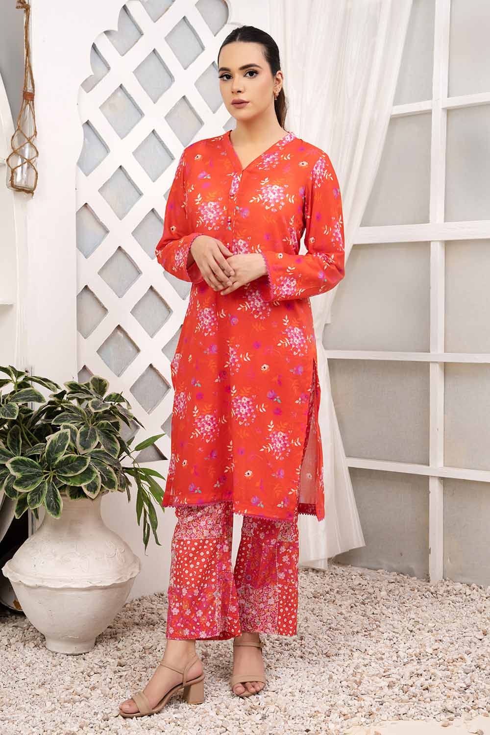 2 Piece Lawn Printed Unstitched Suit TLP-32041