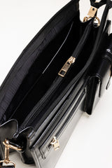 Black Shoulder Bag IBS-SHB25-036