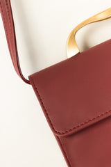 Maroon Handbag IBS-HDB25-009