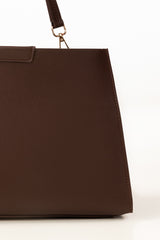 Dark Brown Shoulder Bag IBS-SHB25-040