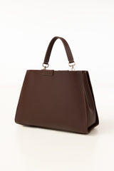 Dark Brown Shoulder Bag IBS-SHB25-040