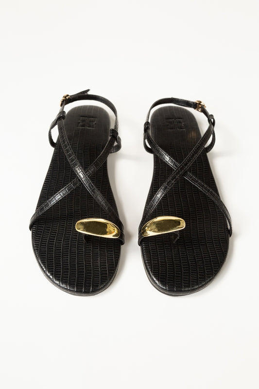 Black Sandal IFS-SDL25-007
