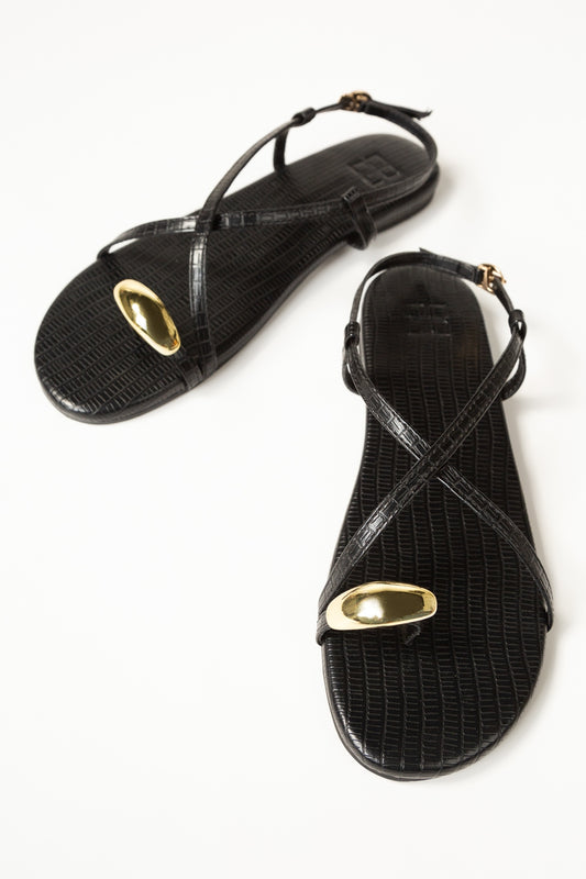 Black Sandal IFS-SDL25-007