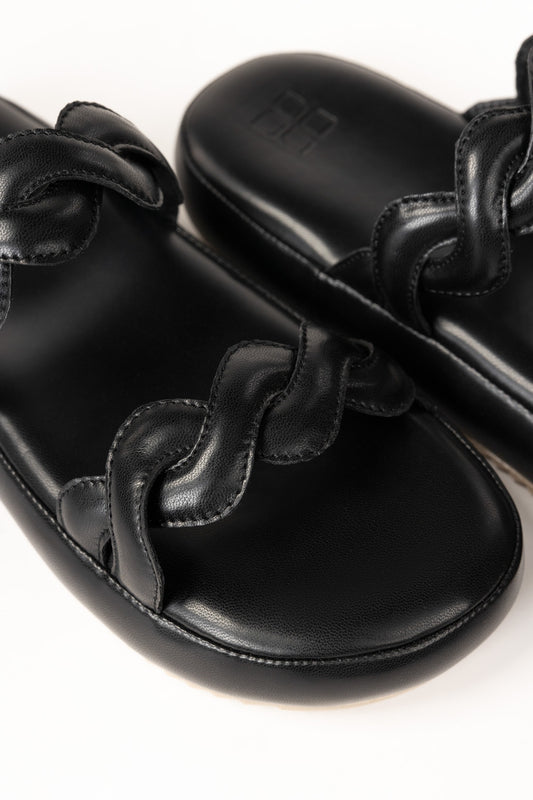 Black Comfy Slipper IFS-CFS25-005