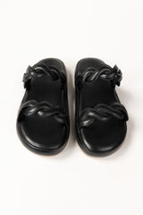 Black Comfy Slipper IFS-CFS25-005