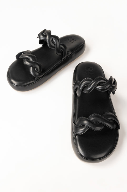 Black Comfy Slipper IFS-CFS25-005