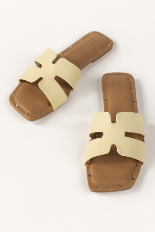 Coffee Beige Slipper IFS-SLP25-014