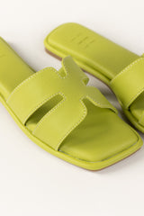 Mint Green Slipper IFS-SLP25-017