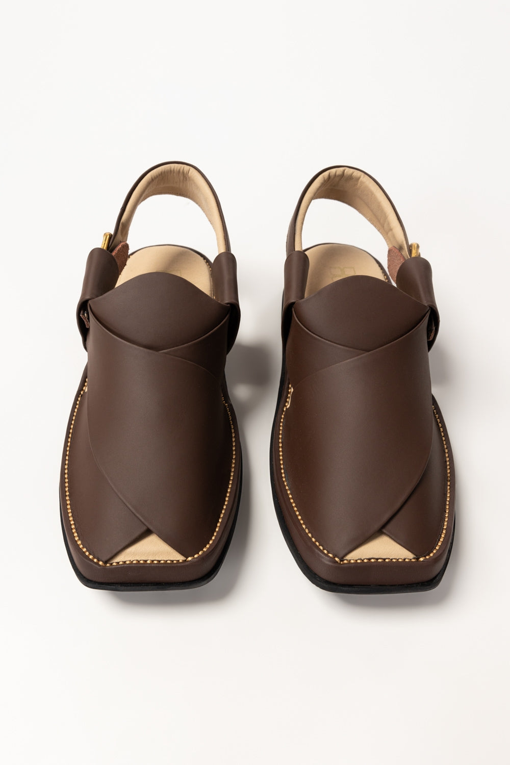 Dark Brown Mens Peshawari