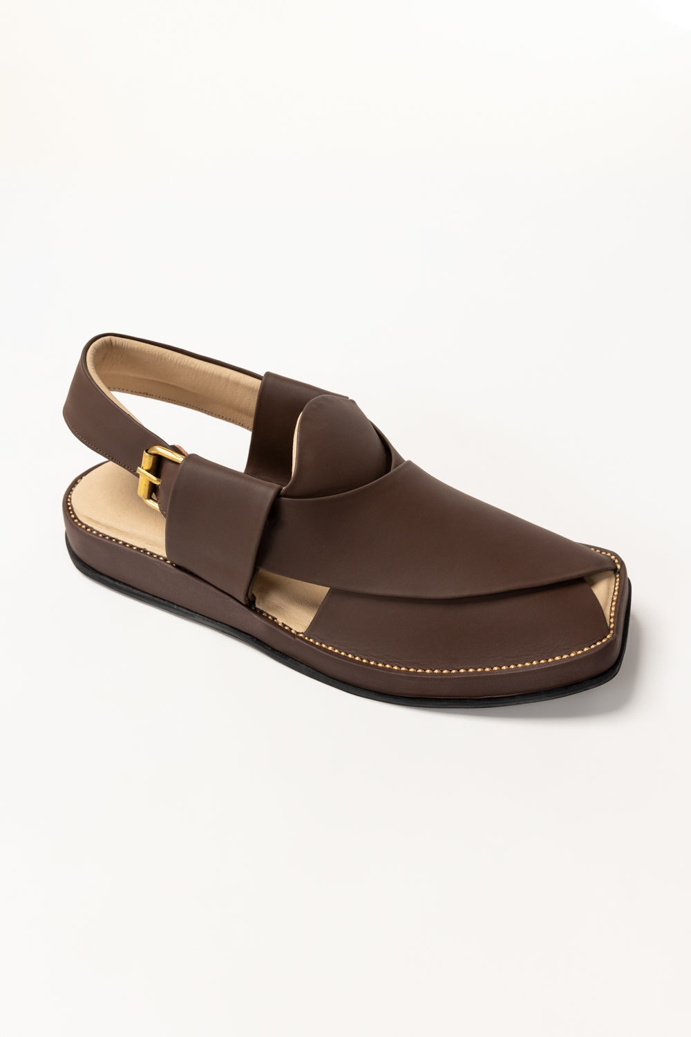 Dark Brown Mens Peshawari