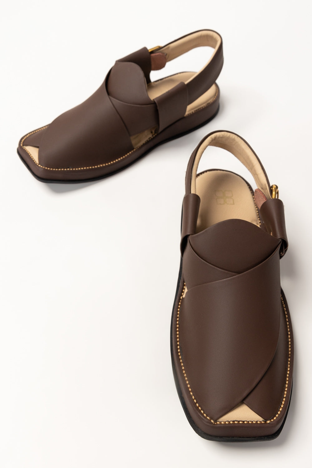 Dark Brown Mens Peshawari