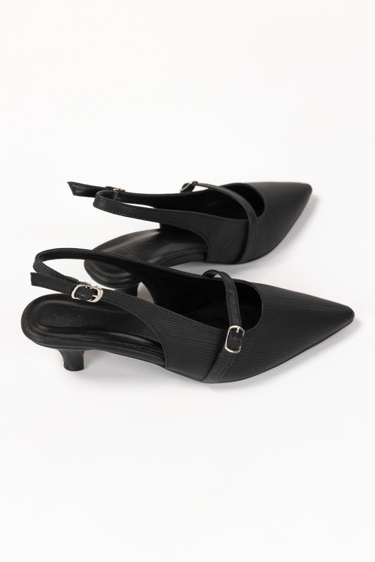 Black Sling Back IFS-SLB25-001