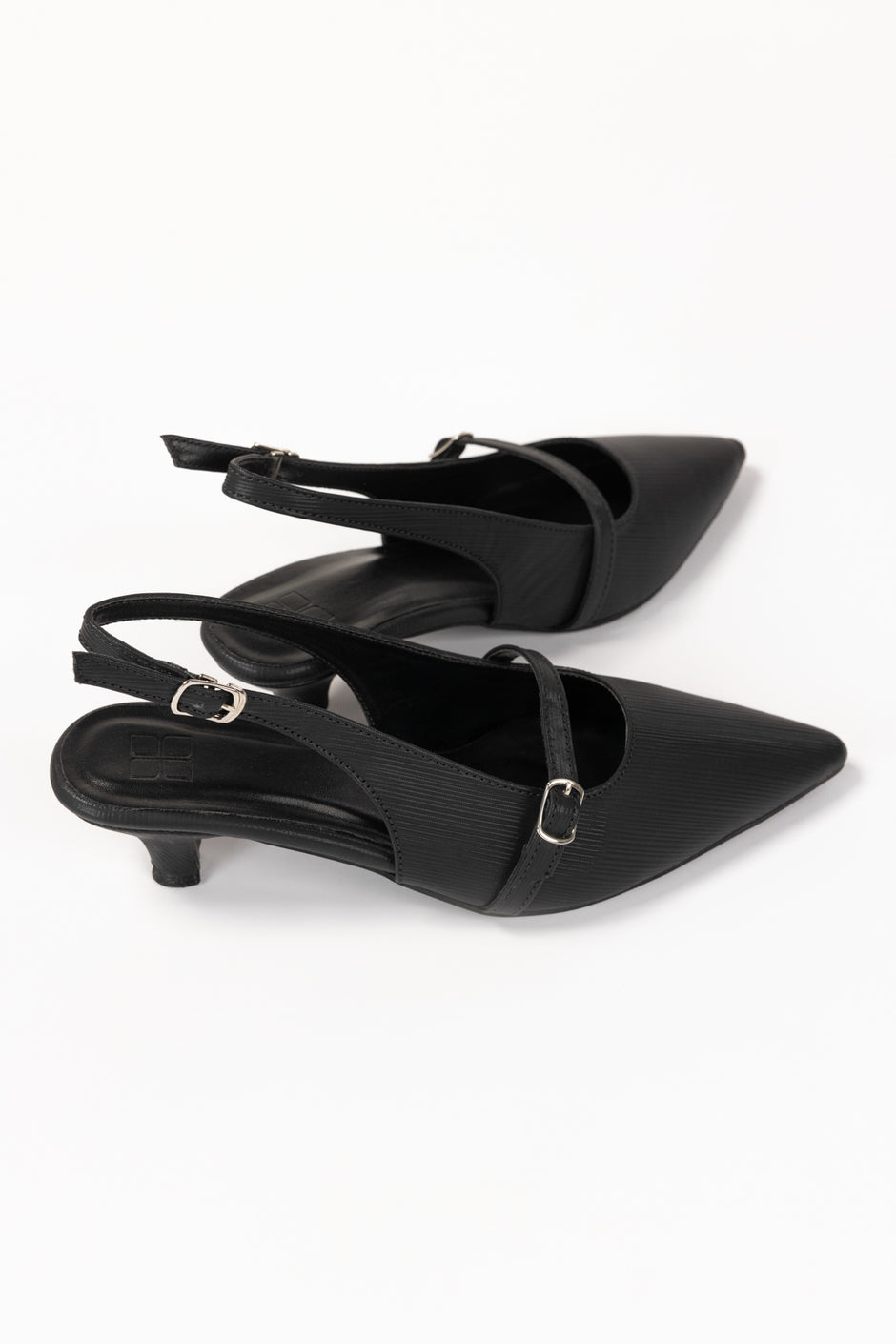 Black Sling Back
