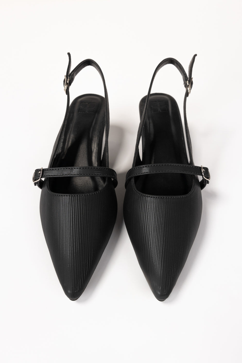 Black Sling Back