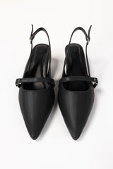 Black Sling Back IFS-SLB25-001