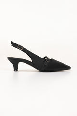 Black Sling Back IFS-SLB25-001
