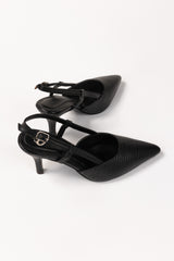 Black Sling Back IFS-SLB25-003