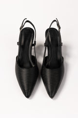 Black Sling Back IFS-SLB25-003