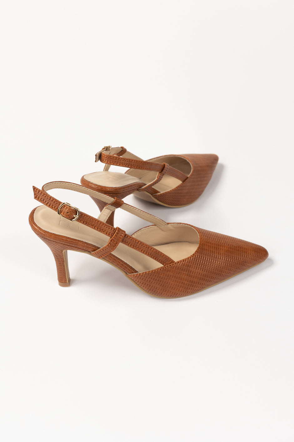 Tan Sling Back