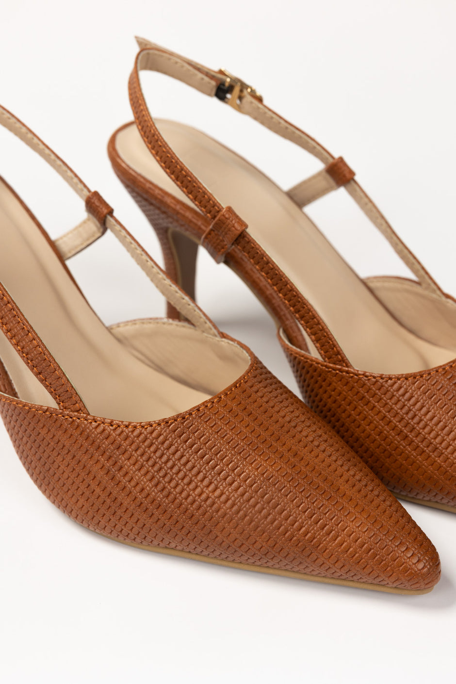 Tan Sling Back