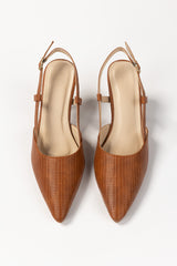 Tan Sling Back IFS-SLB25-004