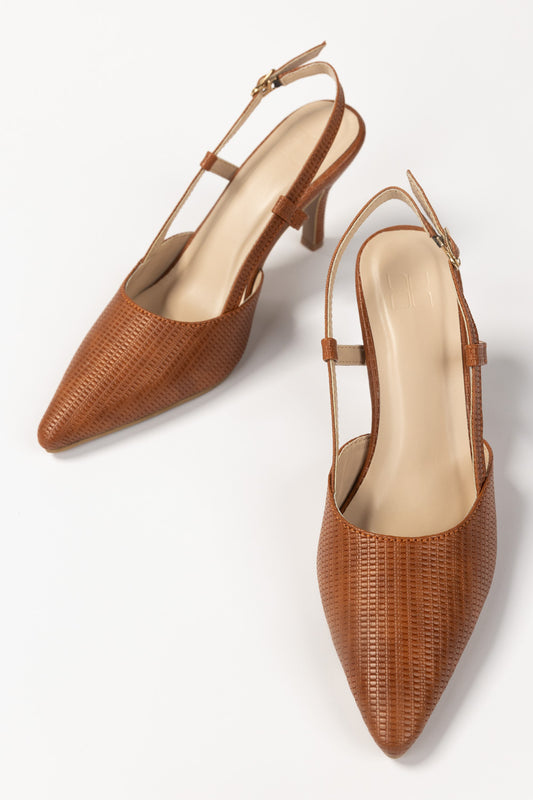 Tan Sling Back IFS-SLB25-004
