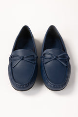 Blue Mocassins IFS-MCS25-002