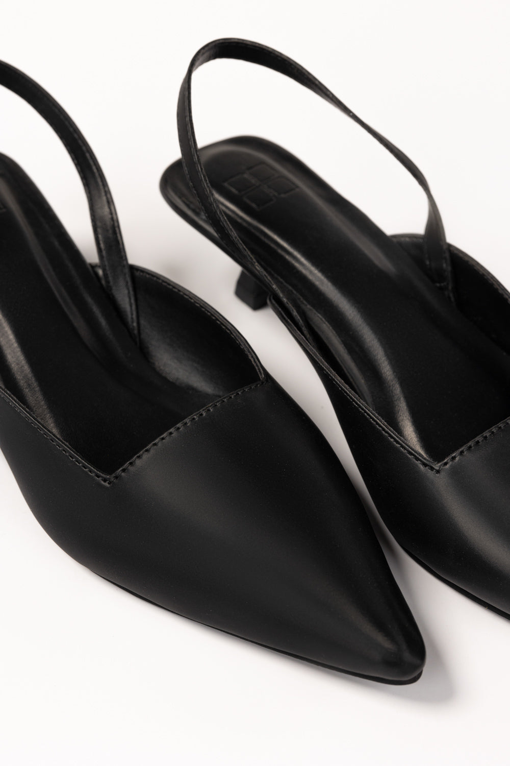 Black Sling Back