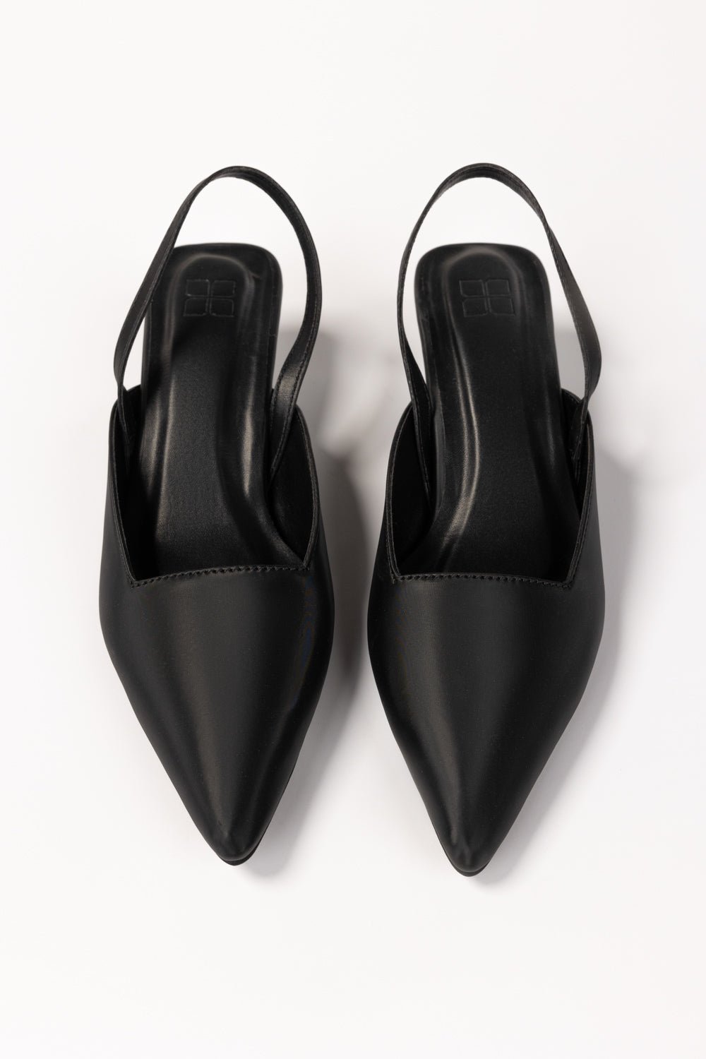 Black Sling Back