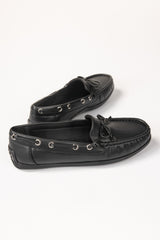 Black Mocassins IFS-MCS25-003