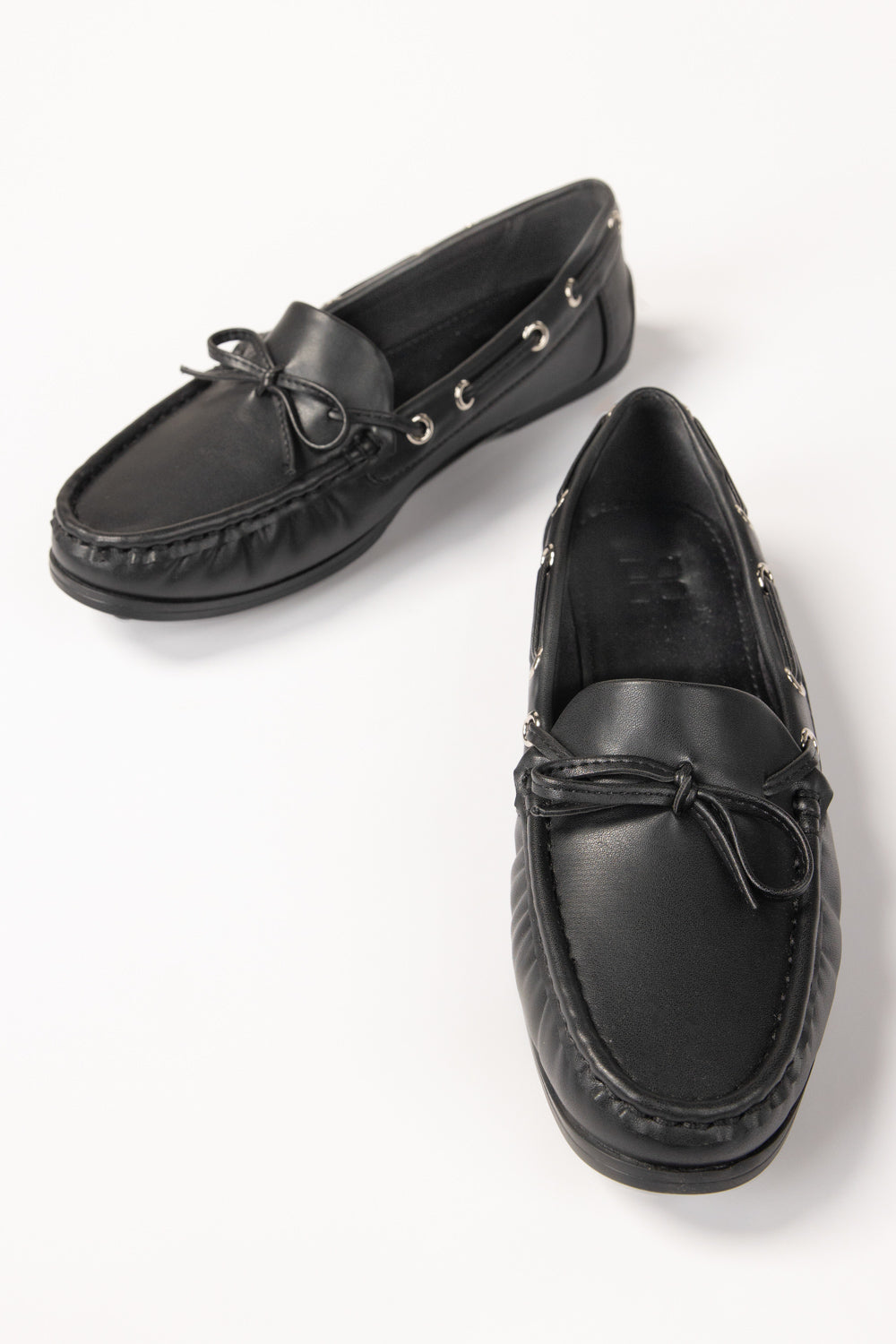Black Mocassins IFS-MCS25-003