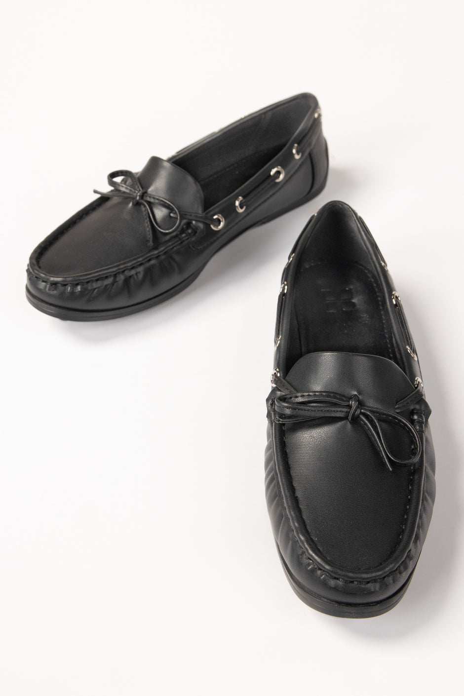 Black Mocassins IFS-MCS25-003