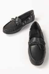 Black Mocassins IFS-MCS25-003