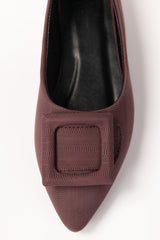 Maroon Pumps IFS-PMP25-001