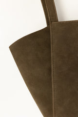 Olive Green Tote Bag IBS-TTB25-065