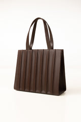 Dark Brown Tote Bag IBS-TTB25-066