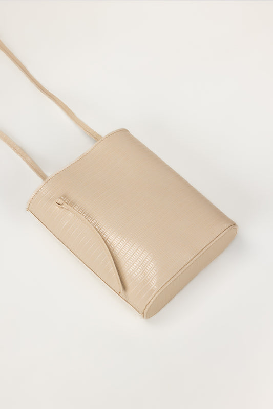 Off White Cross Body Bag IBS-CBB25-009