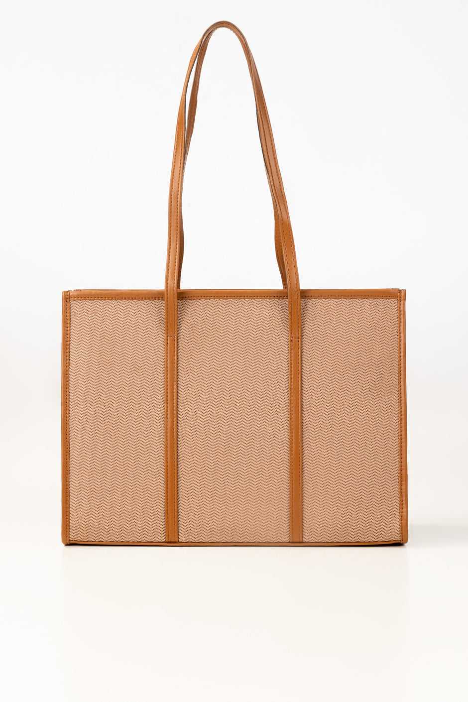 Tan Beige Tote Bag