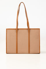 Tan Beige Tote Bag IBS-TTB25-068